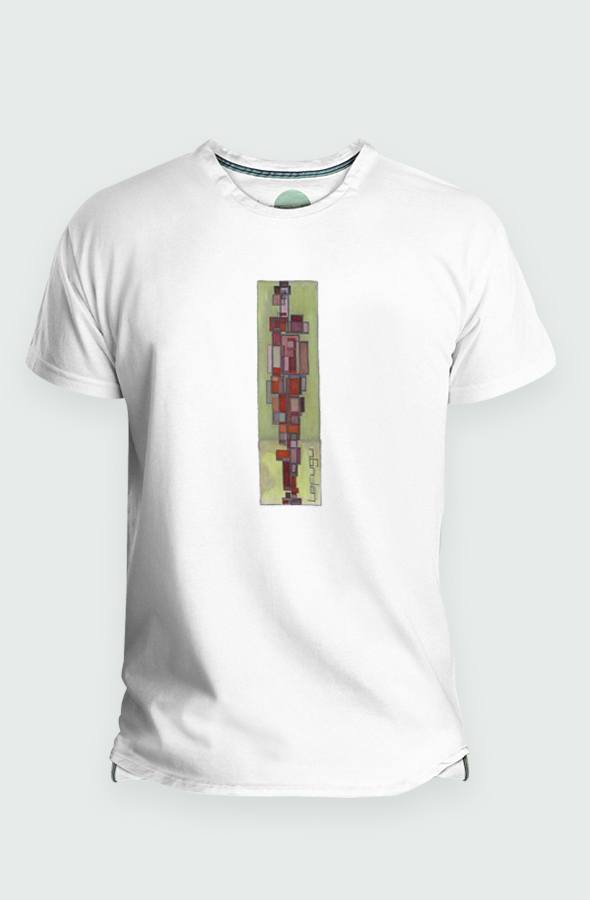 Camiseta Hombre Cubism Detalle