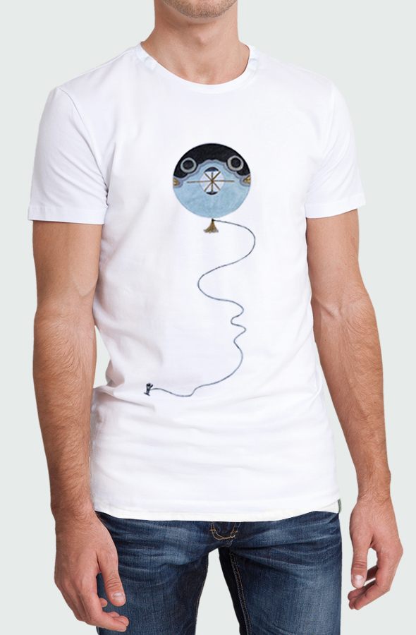 Camiseta Hombre Fugu Kite Modelo
