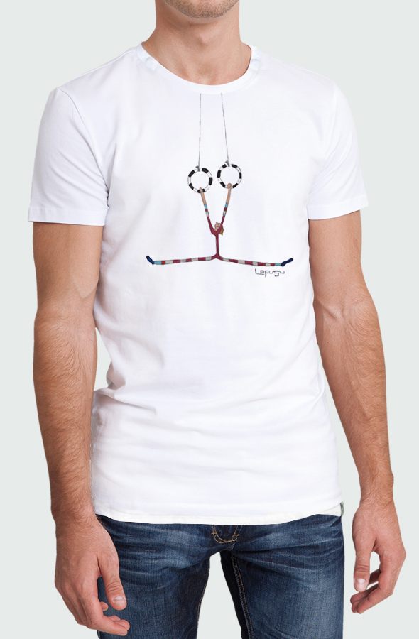 Trapecist Men's T-shirt image model front