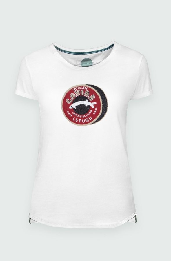 Women's T-shirt Caviar detail