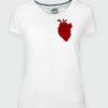 Camiseta Mujer Heart Beating Detalle