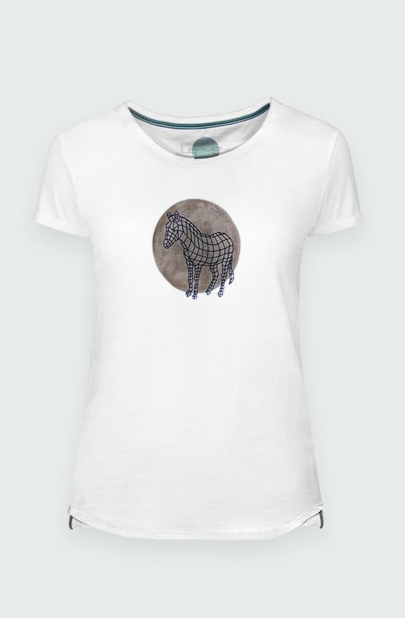 Camiseta Mujer Zebra Dot Detalle