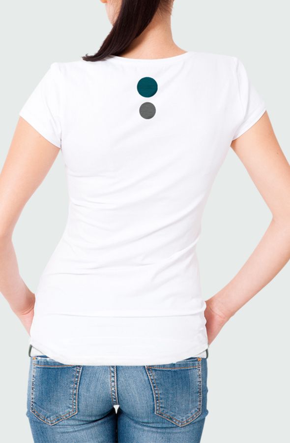 Camiseta Mujer Detalle Espalda