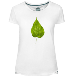Camiseta Mujer Flour Leaf - Lefugu