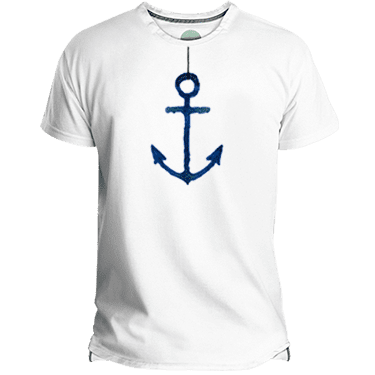 Camiseta Hombre Anchor - Lefugu