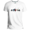 Camiseta Hombres Vynil Birds - Lefugu